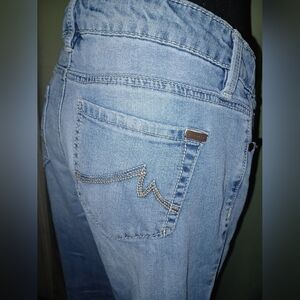 A Max Studio Crop Blue Denim Jeans